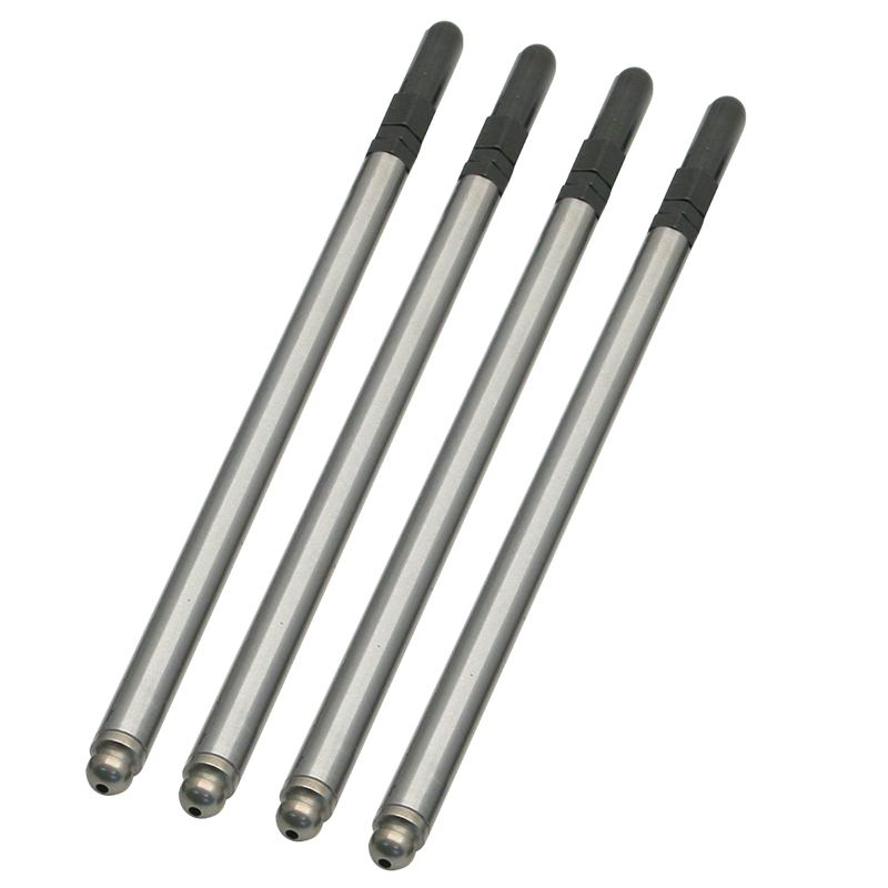 Adjustable Pushrod Cover Kit with Chrome Covers by S&S Cycle