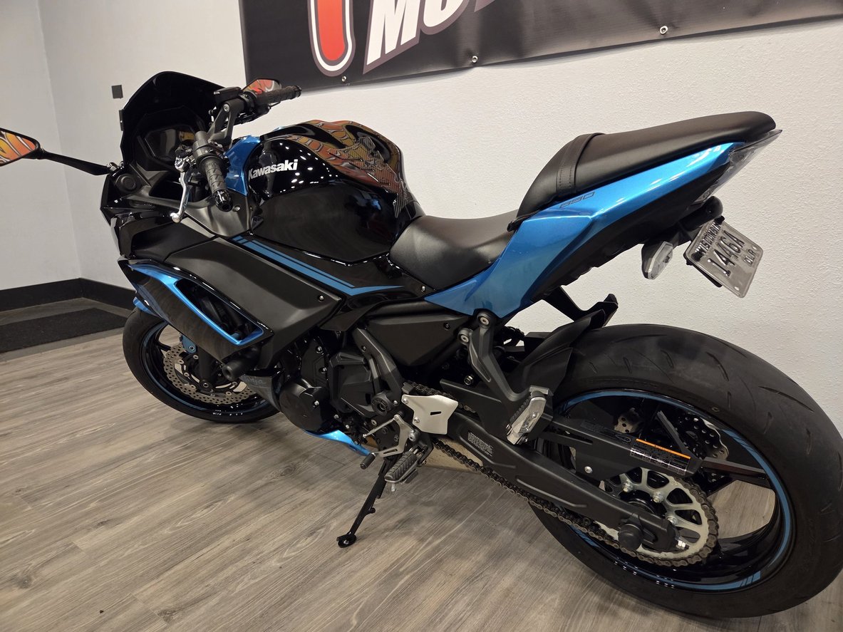 2023 Kawasaki Ninja 650 — Only 973 Miles