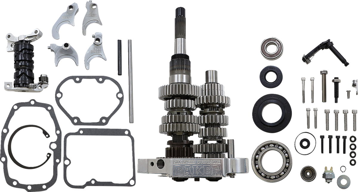 Overdrive 6-Speed Gear Set