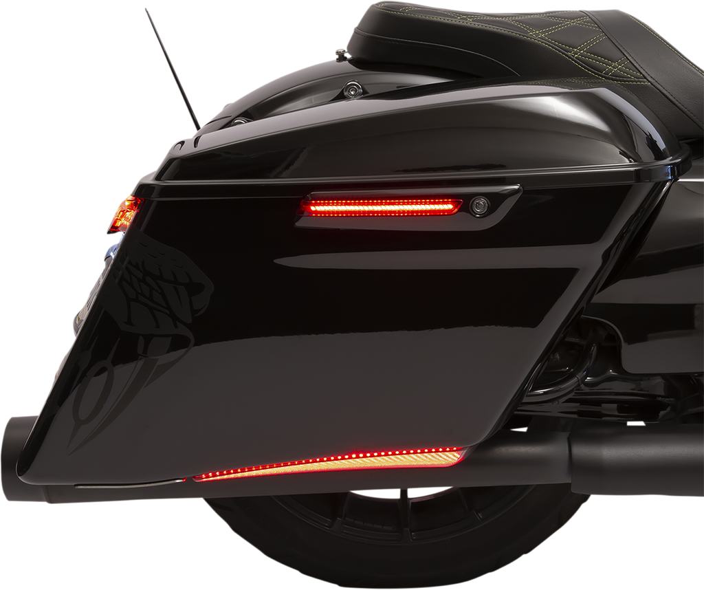 LED Saddlebag Hinge Covers