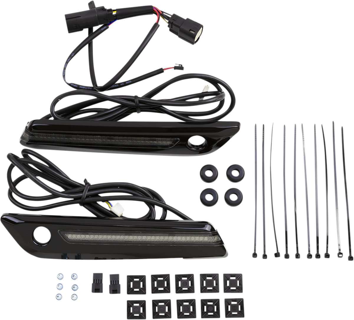 LED Saddlebag Hinge Covers