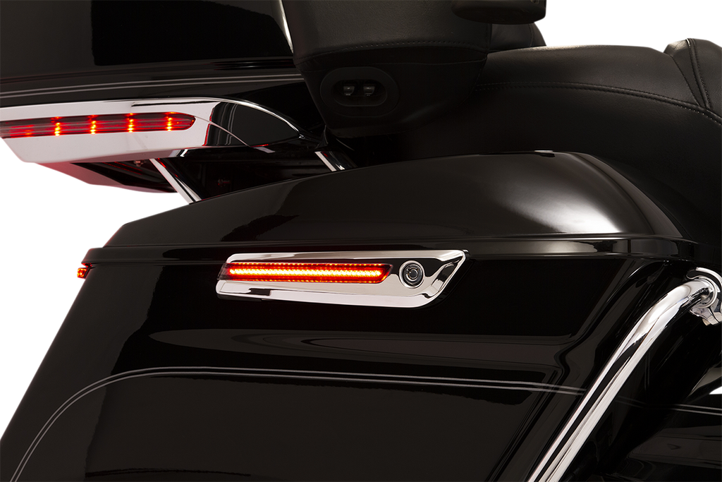 LED Saddlebag Hinge Covers