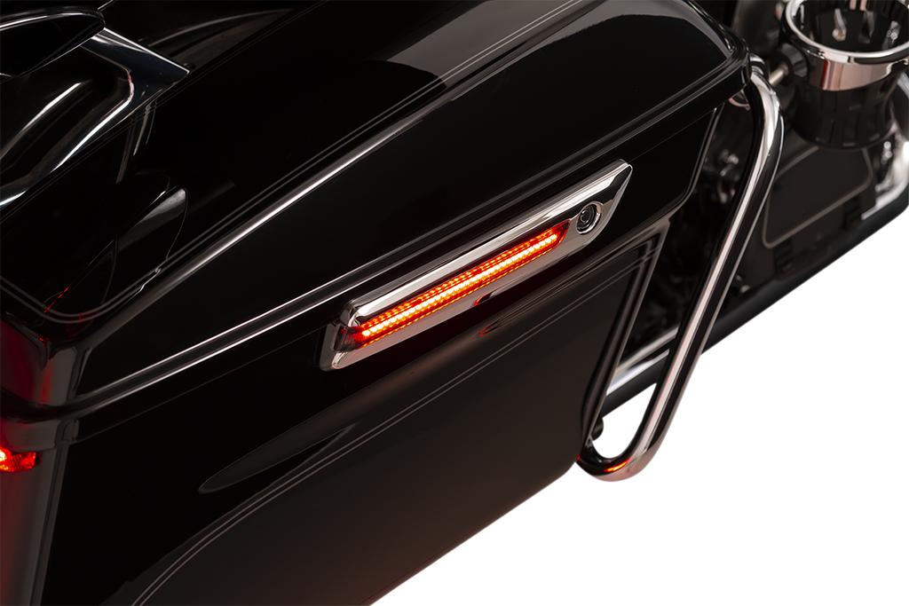LED Saddlebag Hinge Covers