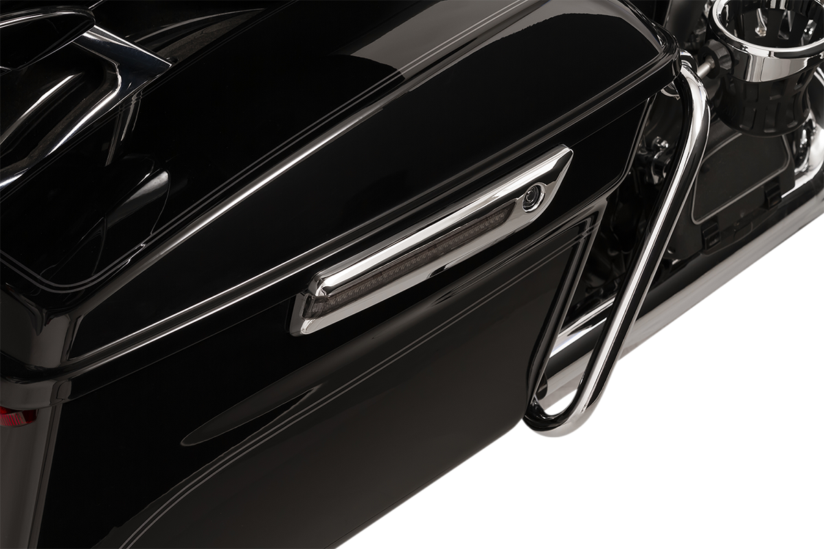 LED Saddlebag Hinge Covers