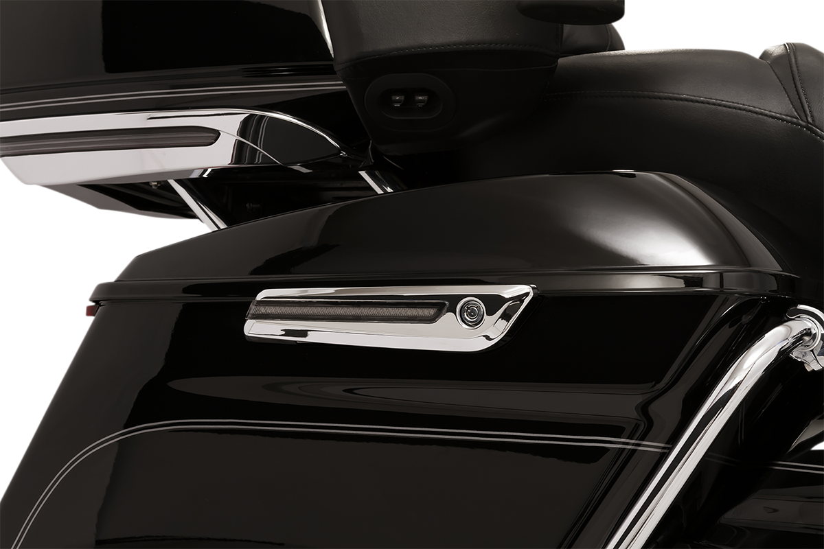 LED Saddlebag Hinge Covers