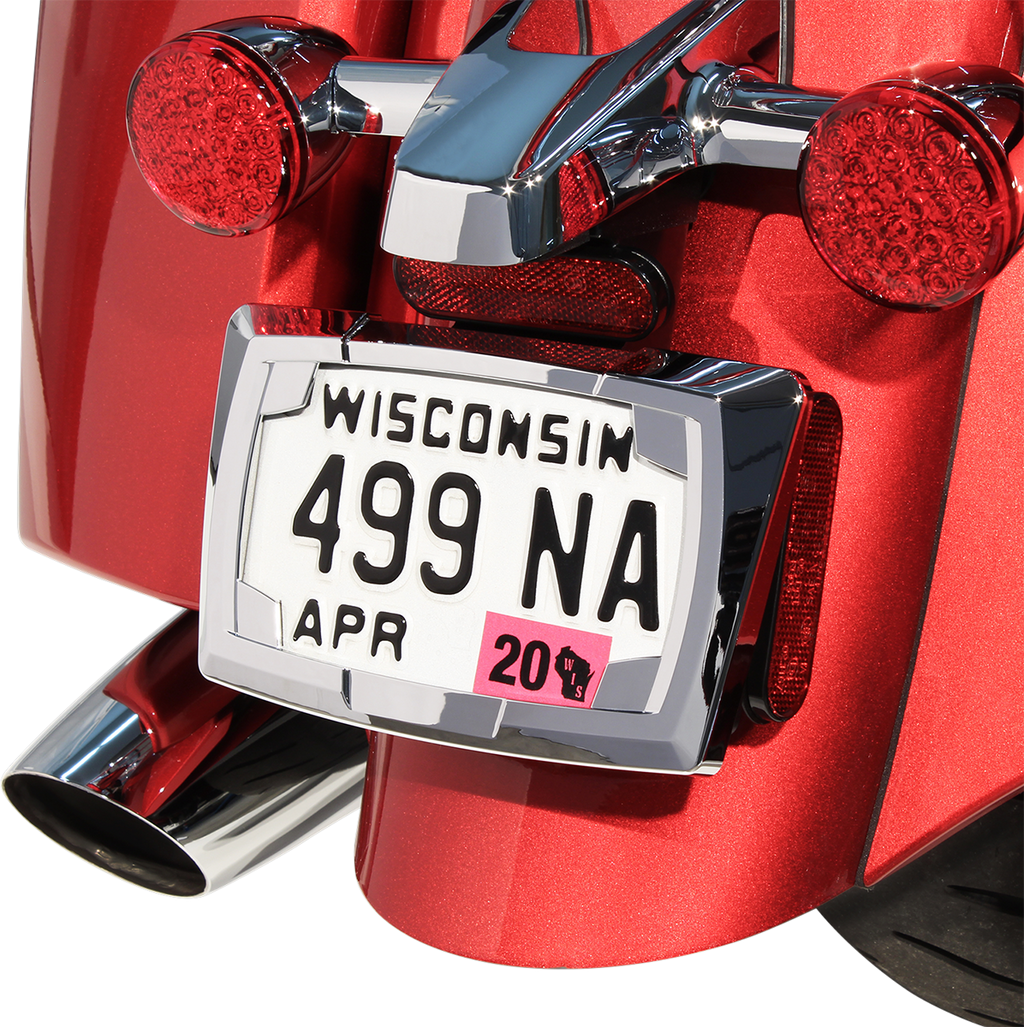 Multi-Fit License Plate Frame