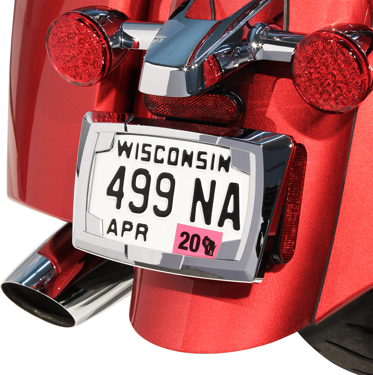 Multi-Fit License Plate Frame