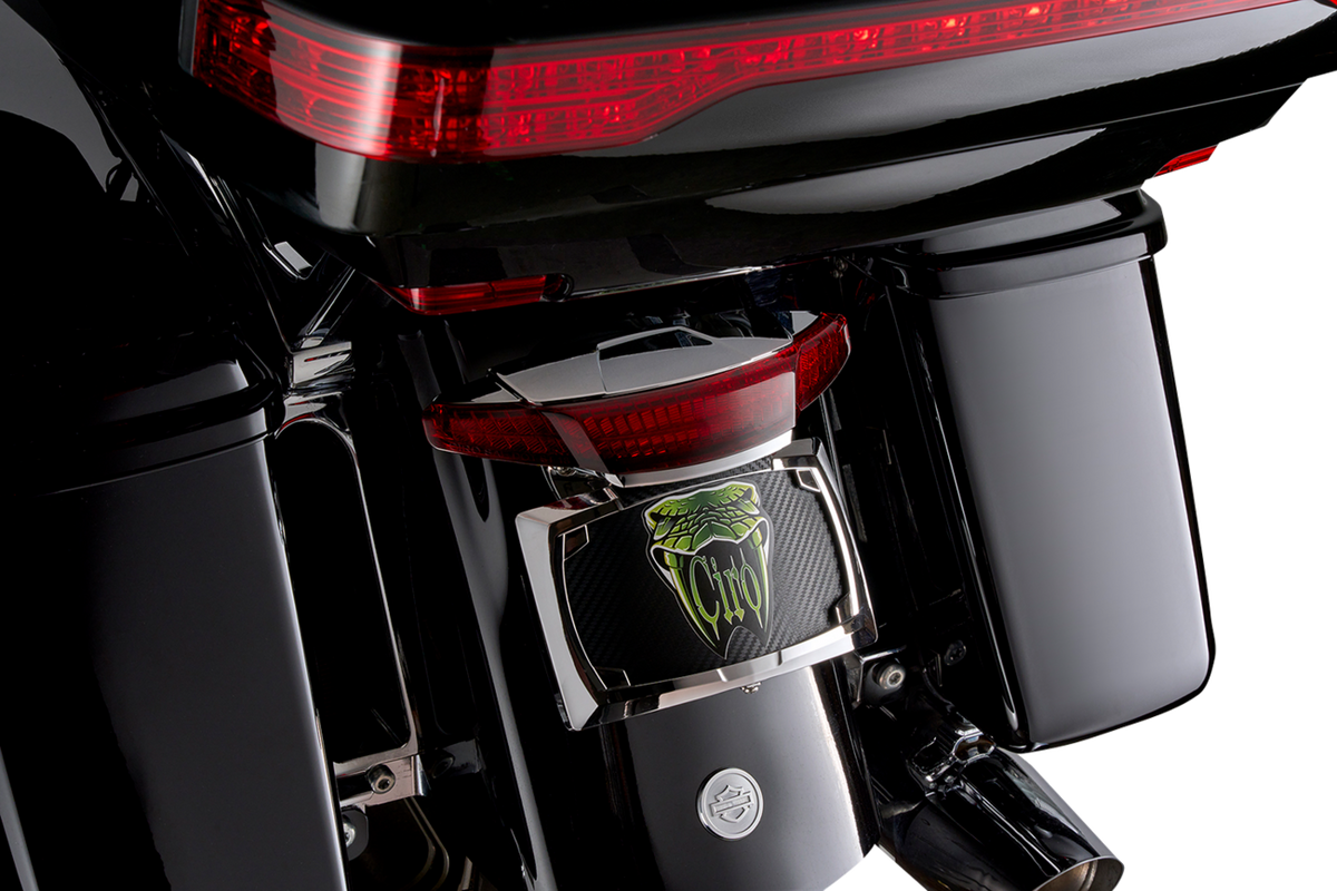 Latitude Tail Light & License Plate Mount with Lightstrike™