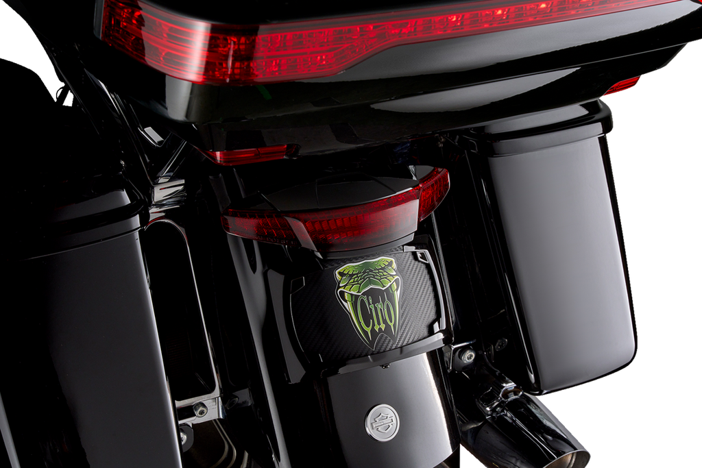 Latitude Tail Light & License Plate Mount with Lightstrike™