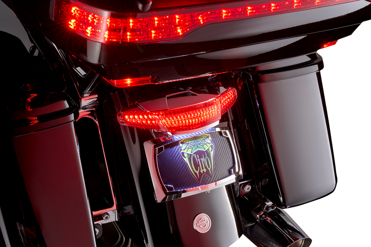 Latitude Tail Light & License Plate Mount with Lightstrike™