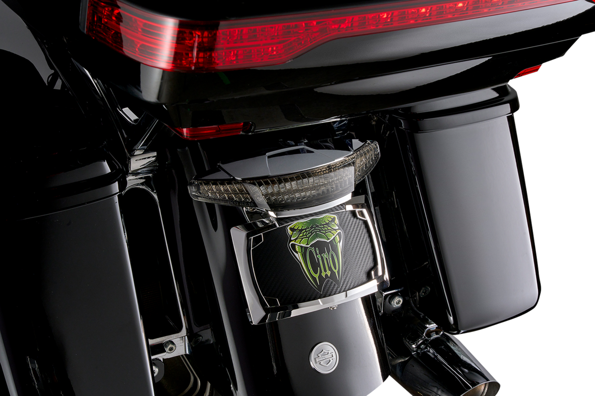 Latitude Tail Light & License Plate Mount with Lightstrike™