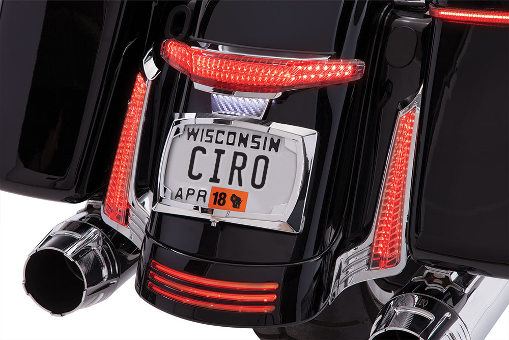 Latitude Taillight and License Plate Mount