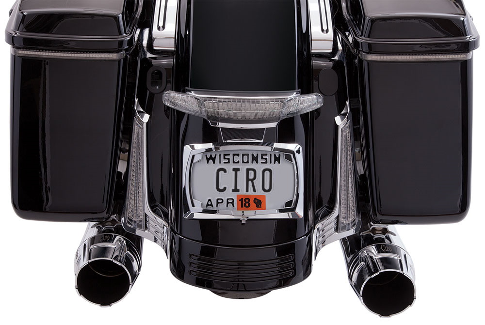 Latitude Taillight and License Plate Mount