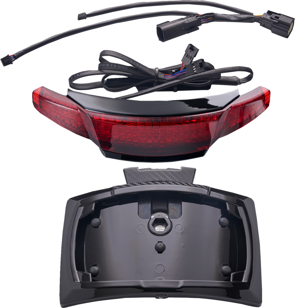 Latitude Tail Light & License Plate Holder with Lightstrike™