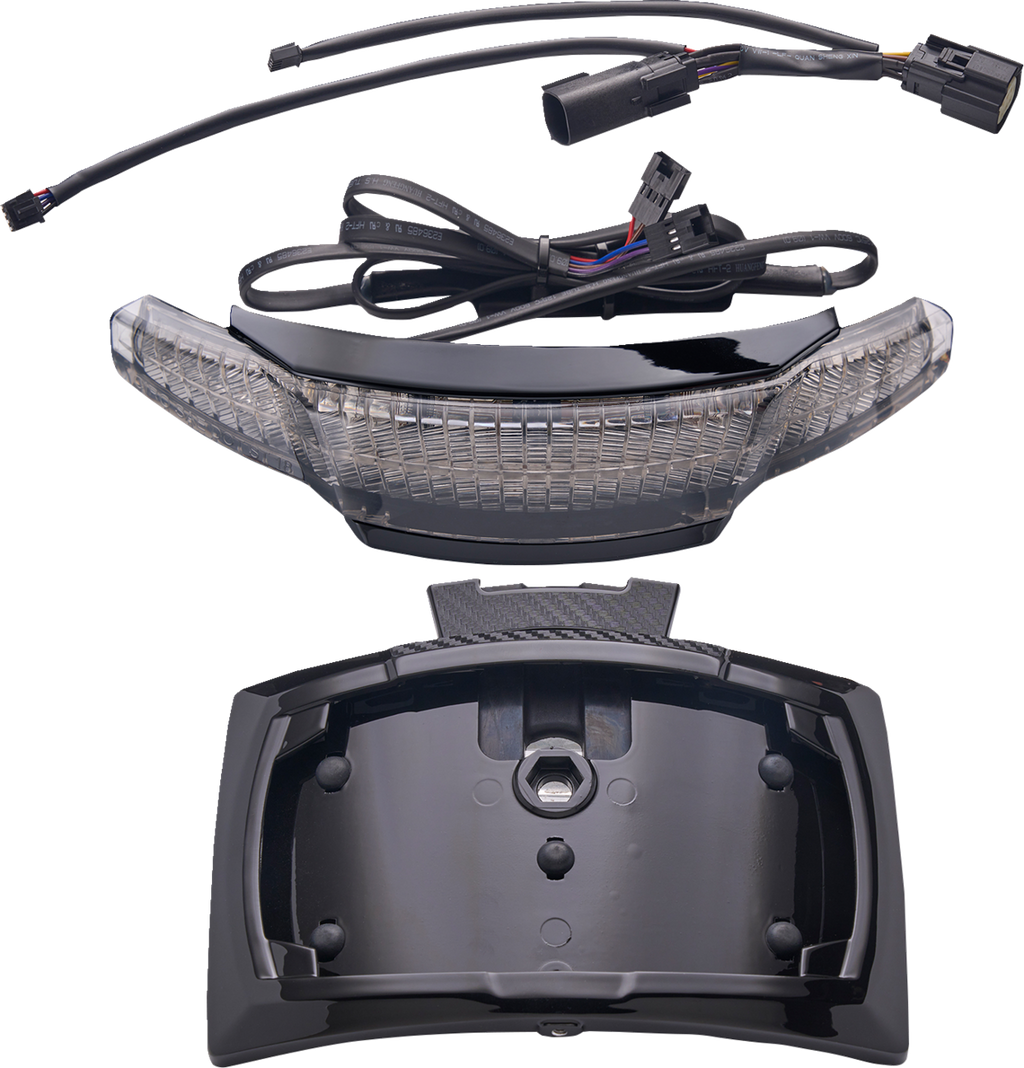 Latitude Tail Light & License Plate Holder with Lightstrike™