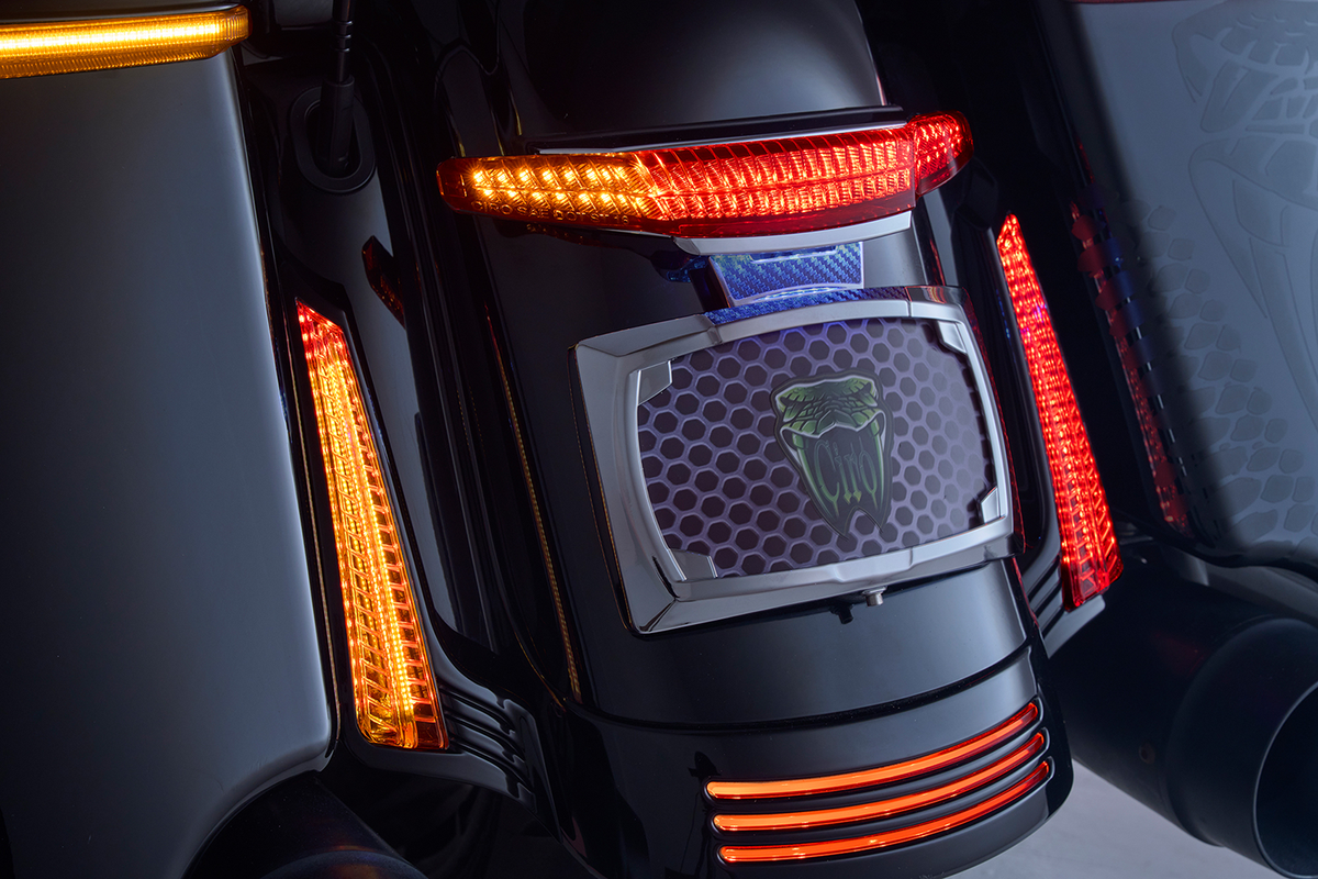 Latitude Tail Light & License Plate Holder with Lightstrike™