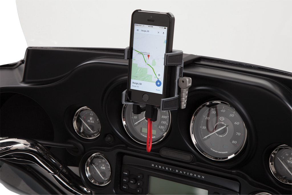 Smartphone/GPS Holder with Charger