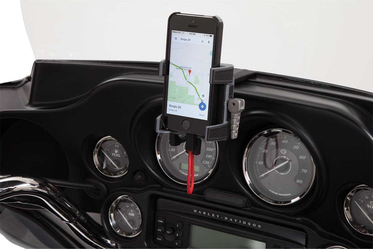 Smartphone/GPS Holder with Charger