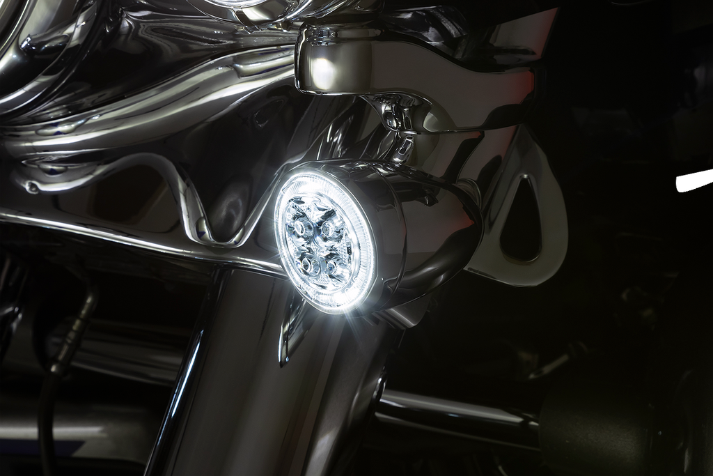 LED Fang® Front Signal Light Inserts with Bezel