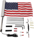 LED Lighted Flagpole with American Flag