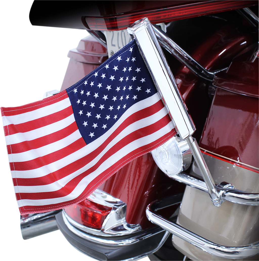 LED Lighted Flagpole with American Flag