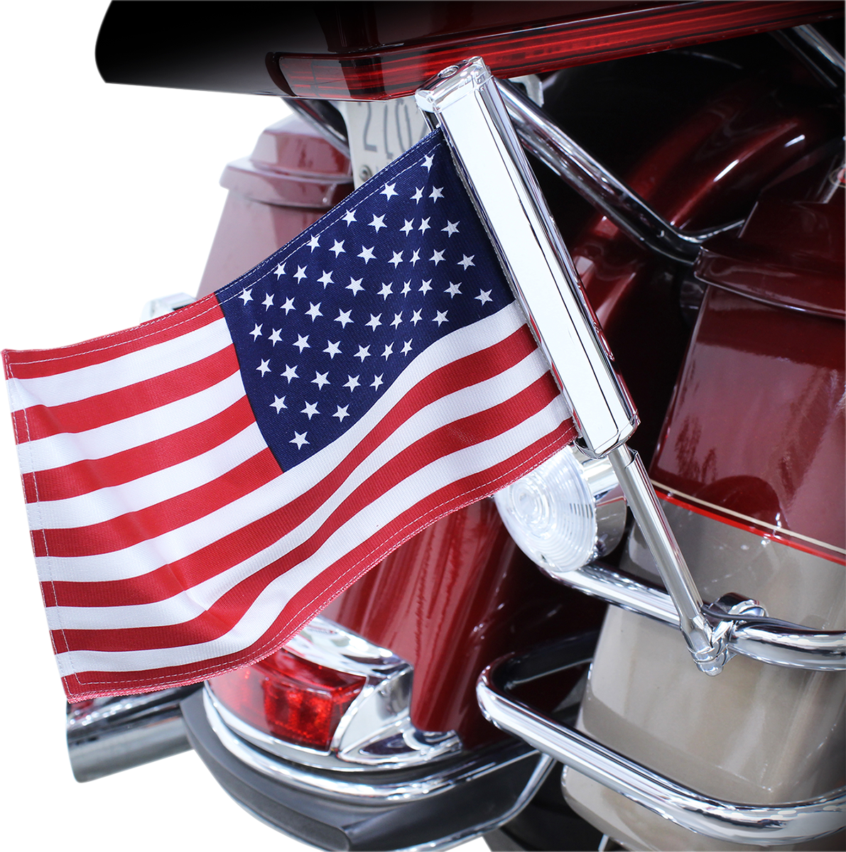 LED Lighted Flagpole with American Flag