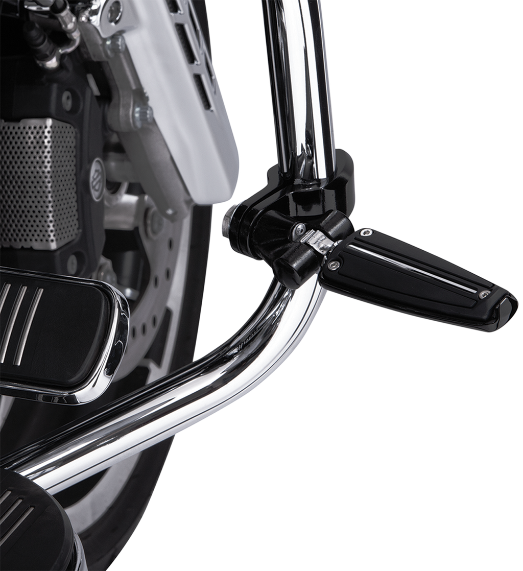 Engine Guard Highway Peg Hingeless Mounting Clamp Kit