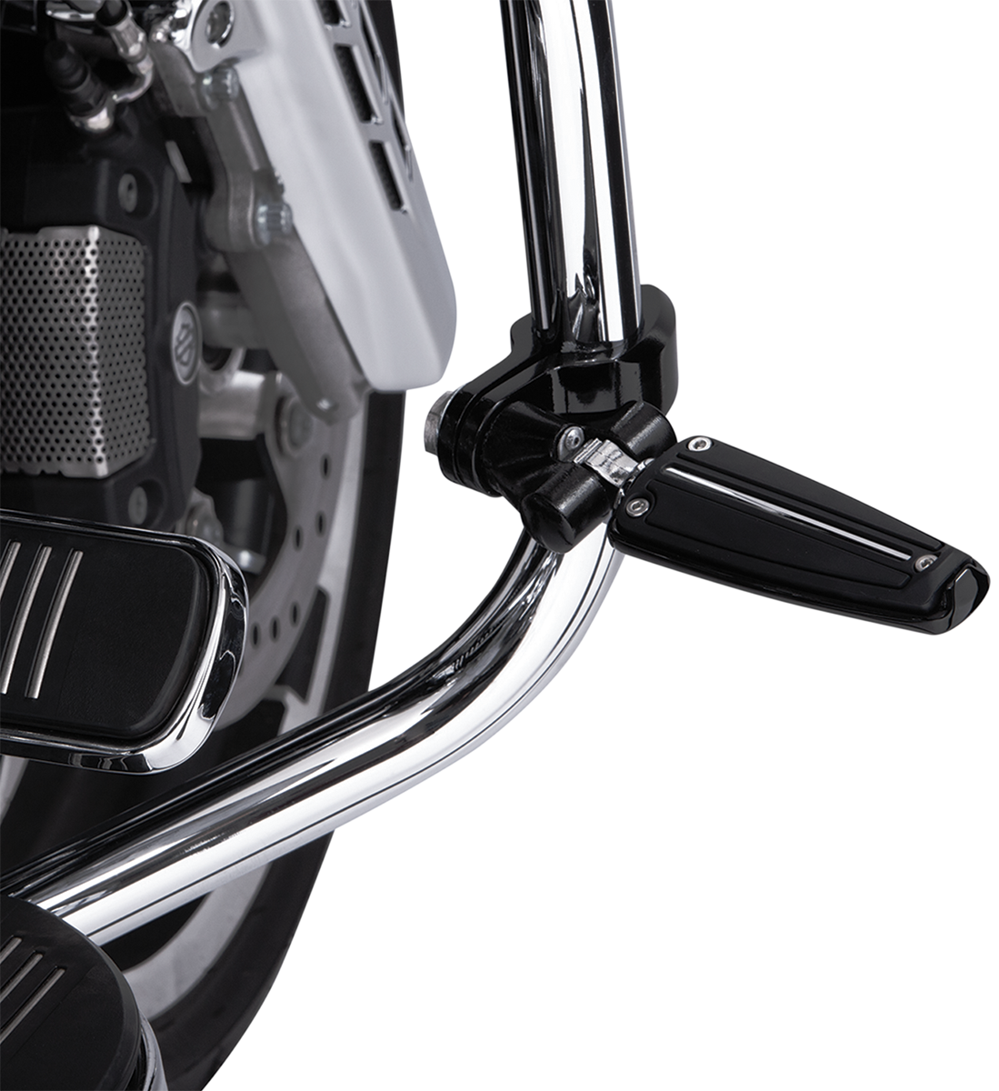 Engine Guard Highway Peg Hingeless Mounting Clamp Kit
