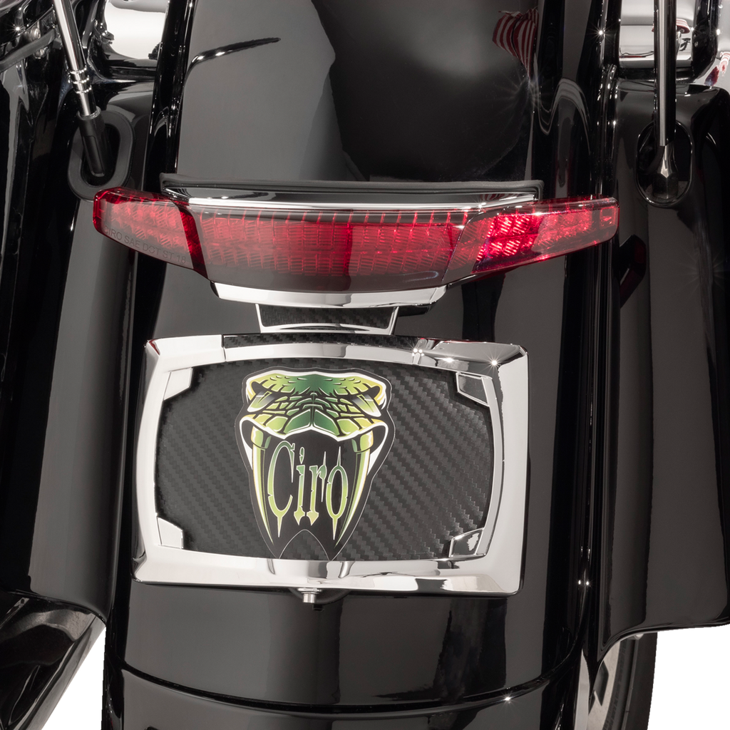 Latitude Tail Light & License Plate Mount with Lightstrike™ Technology