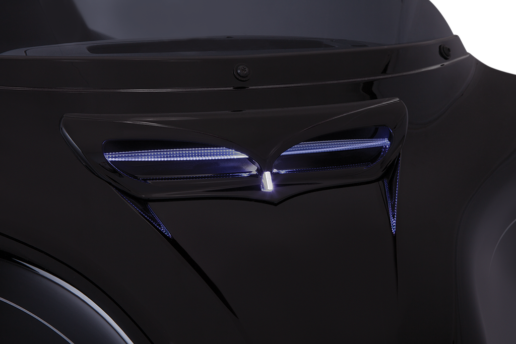 LED Lighted Fairing Vent Trim