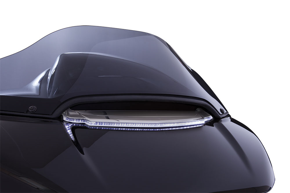 LED Lighted Fairing Vent Trim