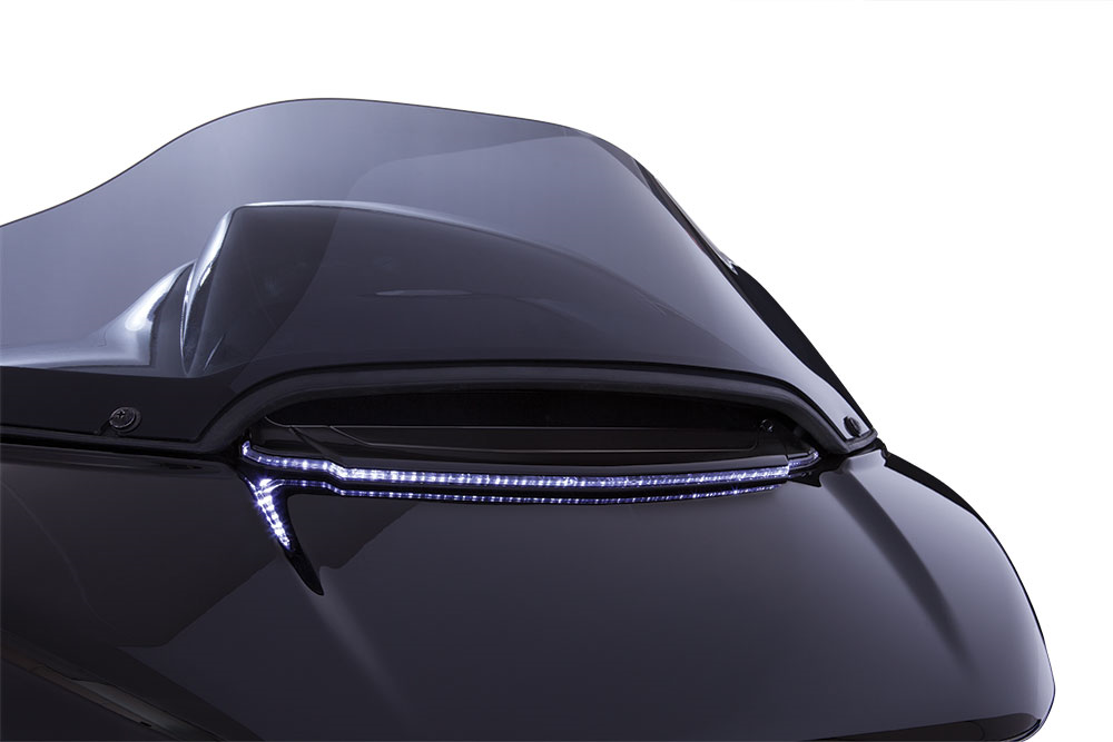 LED Lighted Fairing Vent Trim