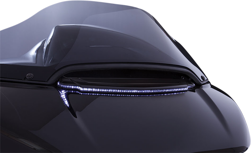 LED Lighted Fairing Vent Trim