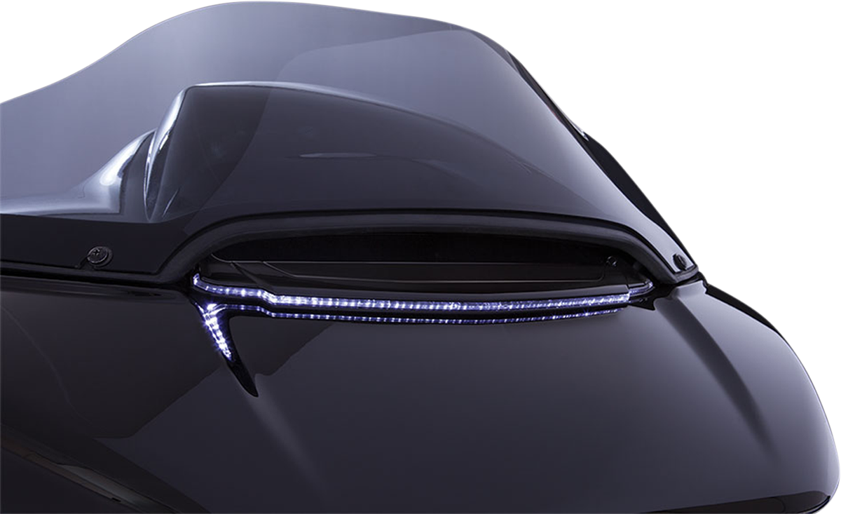 LED Lighted Fairing Vent Trim
