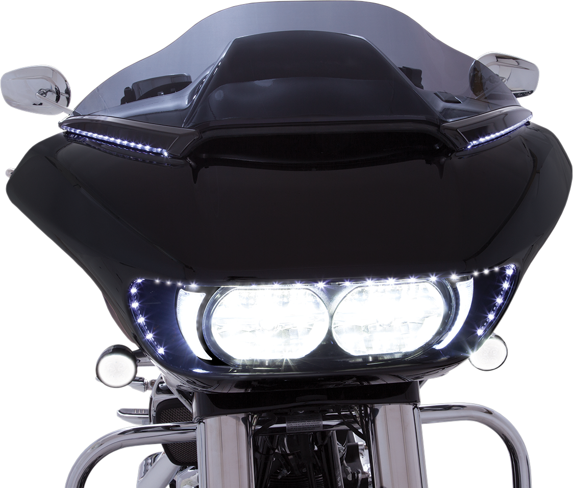 Horizon LED Lighted Windshield Trim