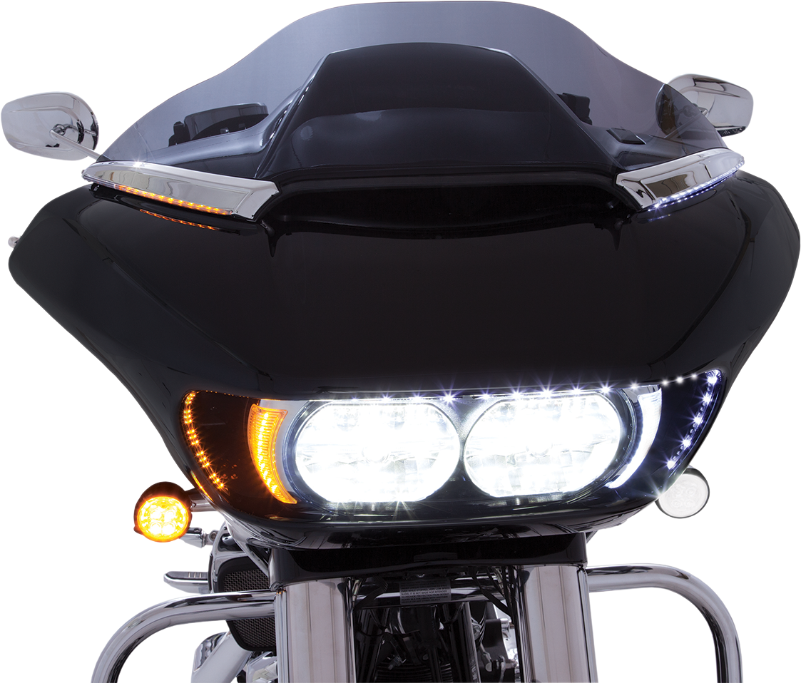 Horizon LED Lighted Windshield Trim