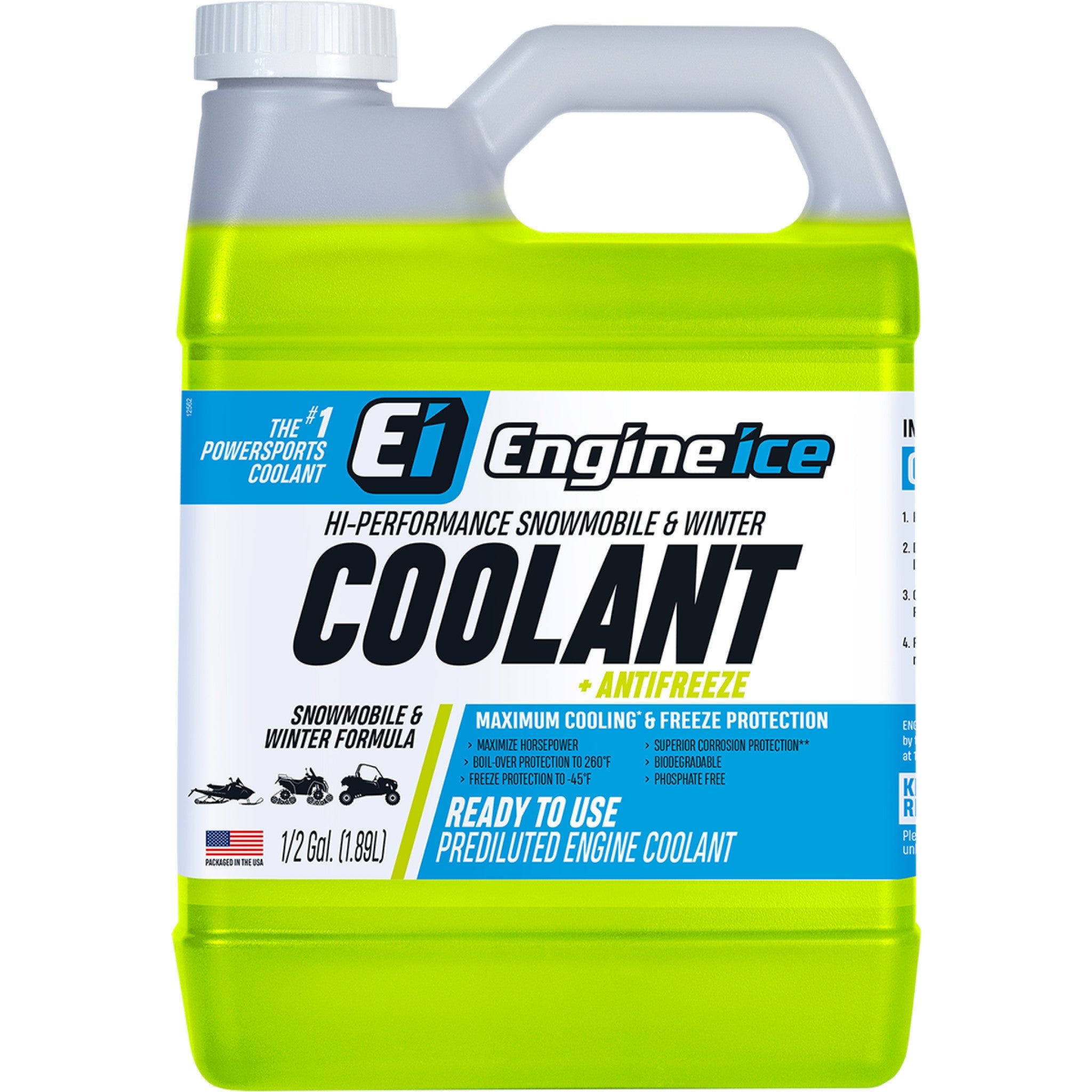 ENGINE ICE Premixed Coolant - Snow & Winter - 64 US fl oz.