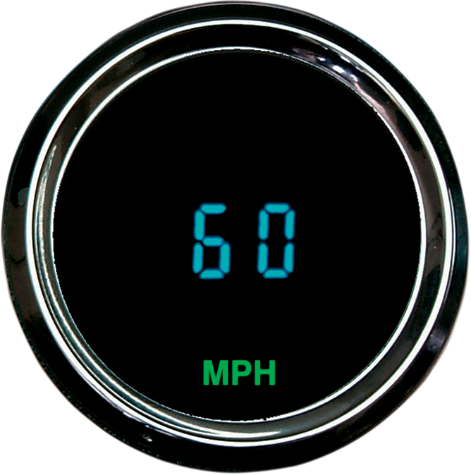3013 Round Digital Mini-Speedometer - 2-1/16"