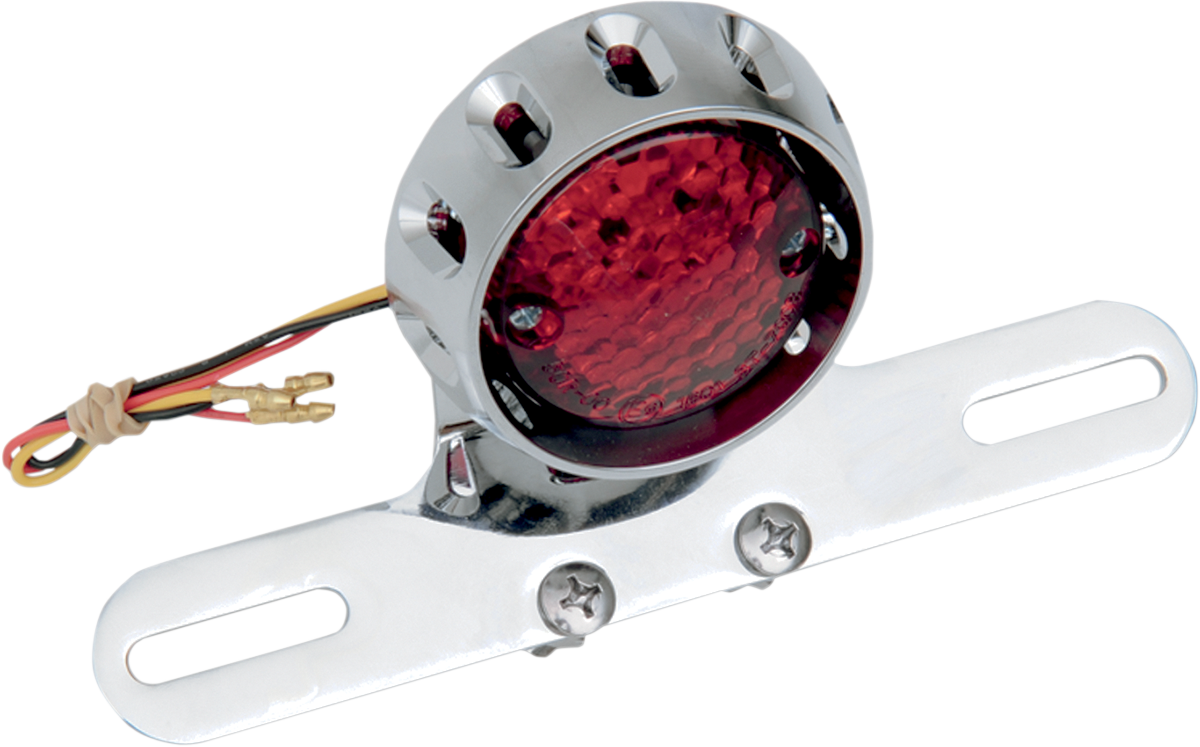 Custom Bobber Led Taillight and License Plate Mount