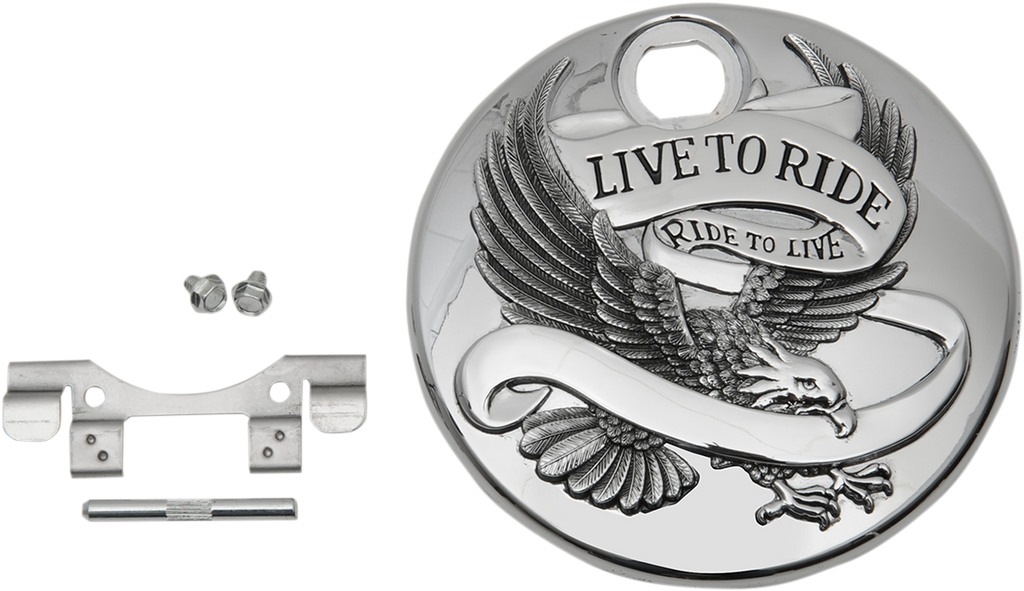 "Live to Ride" Fuel Console Door
