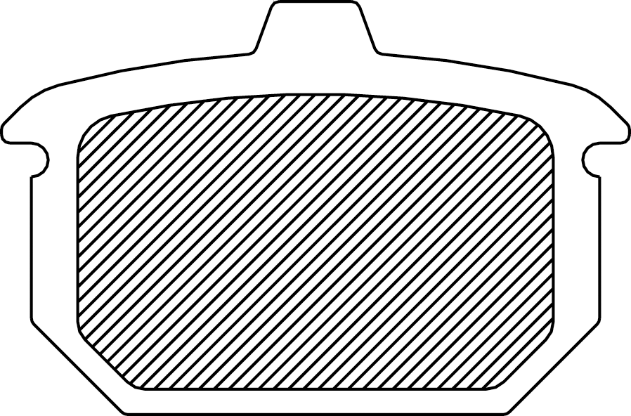 Drag Specialties Sintered Metal Harley/Buell Brake Pads