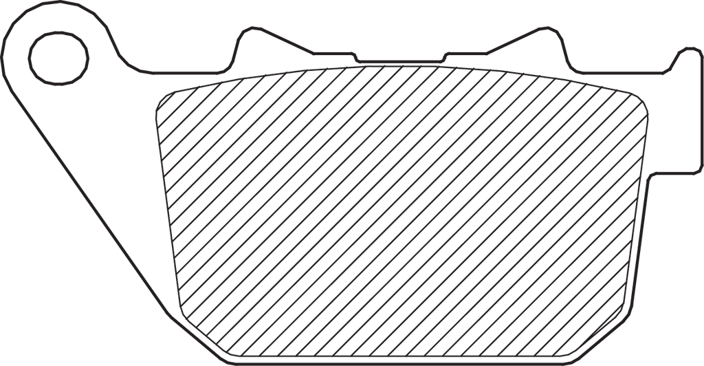 Drag Specialties Sintered Metal Harley/Buell Brake Pads