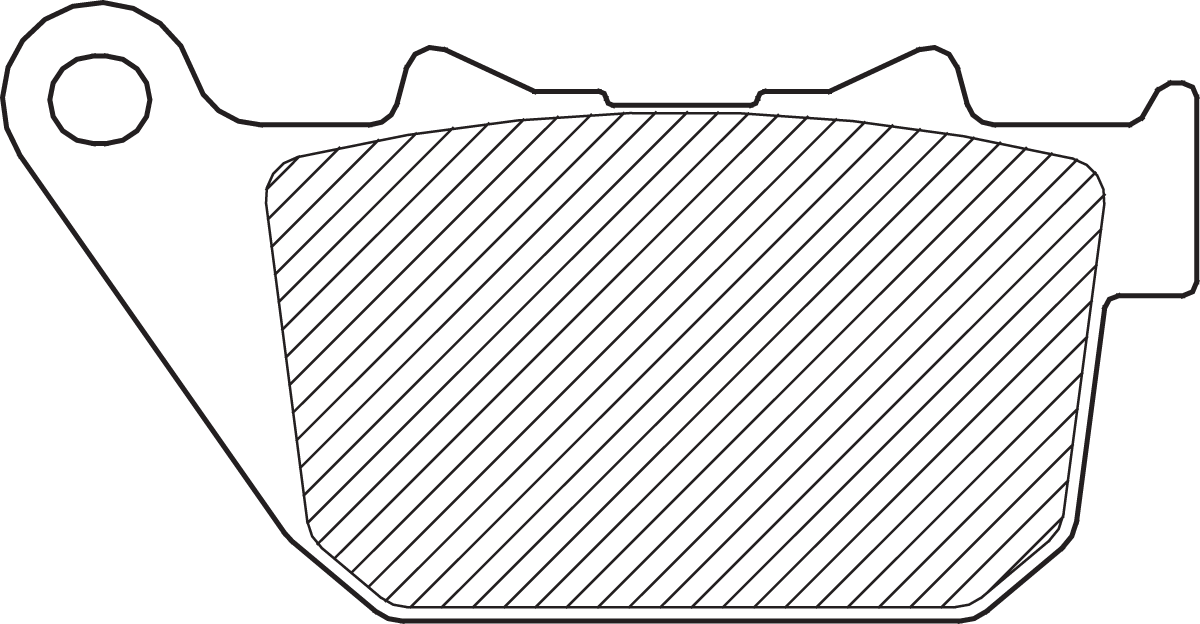 Drag Specialties Sintered Metal Harley/Buell Brake Pads
