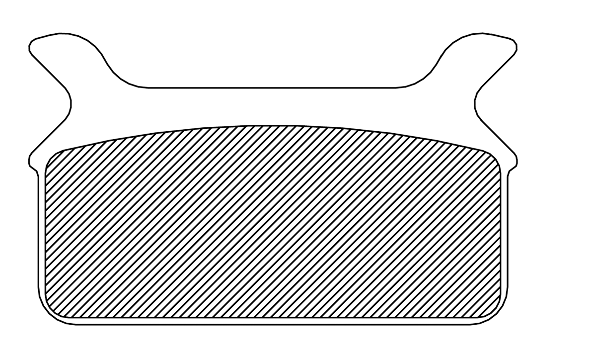 Drag Specialties Sintered Metal Harley/Buell Brake Pads