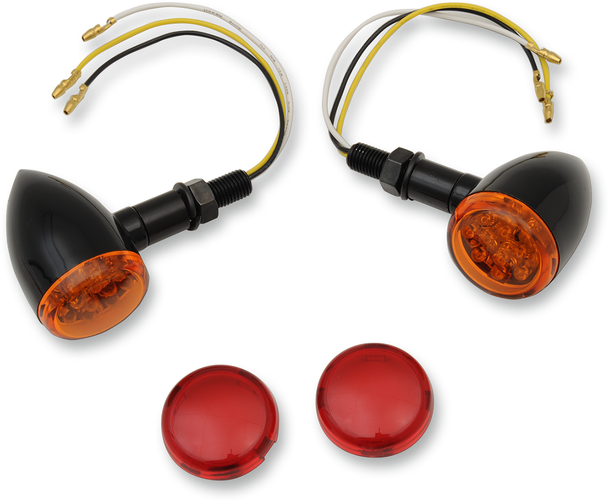 Drag Specialties LED Mini Deuce Marker Lights
