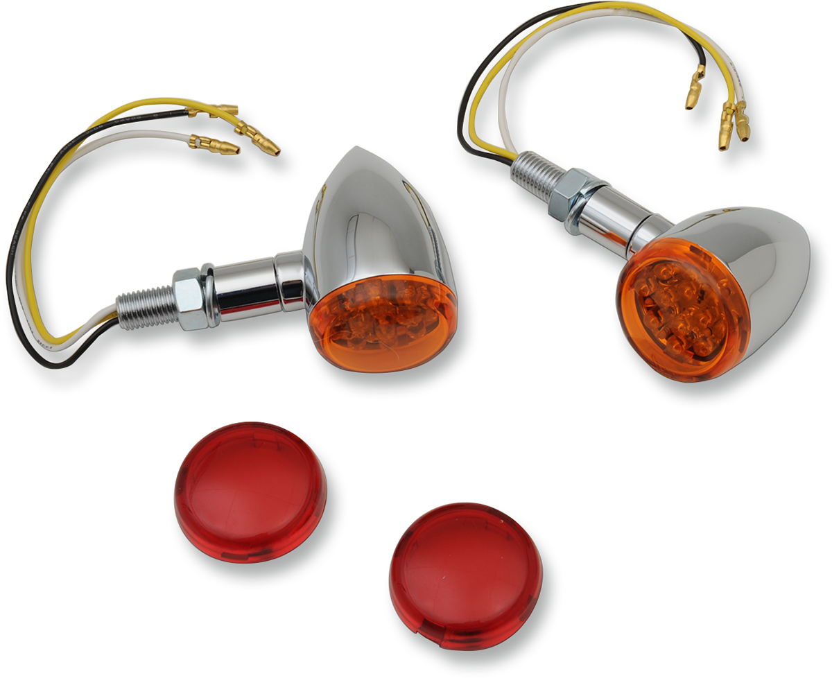 Drag Specialties LED Mini Deuce Marker Lights