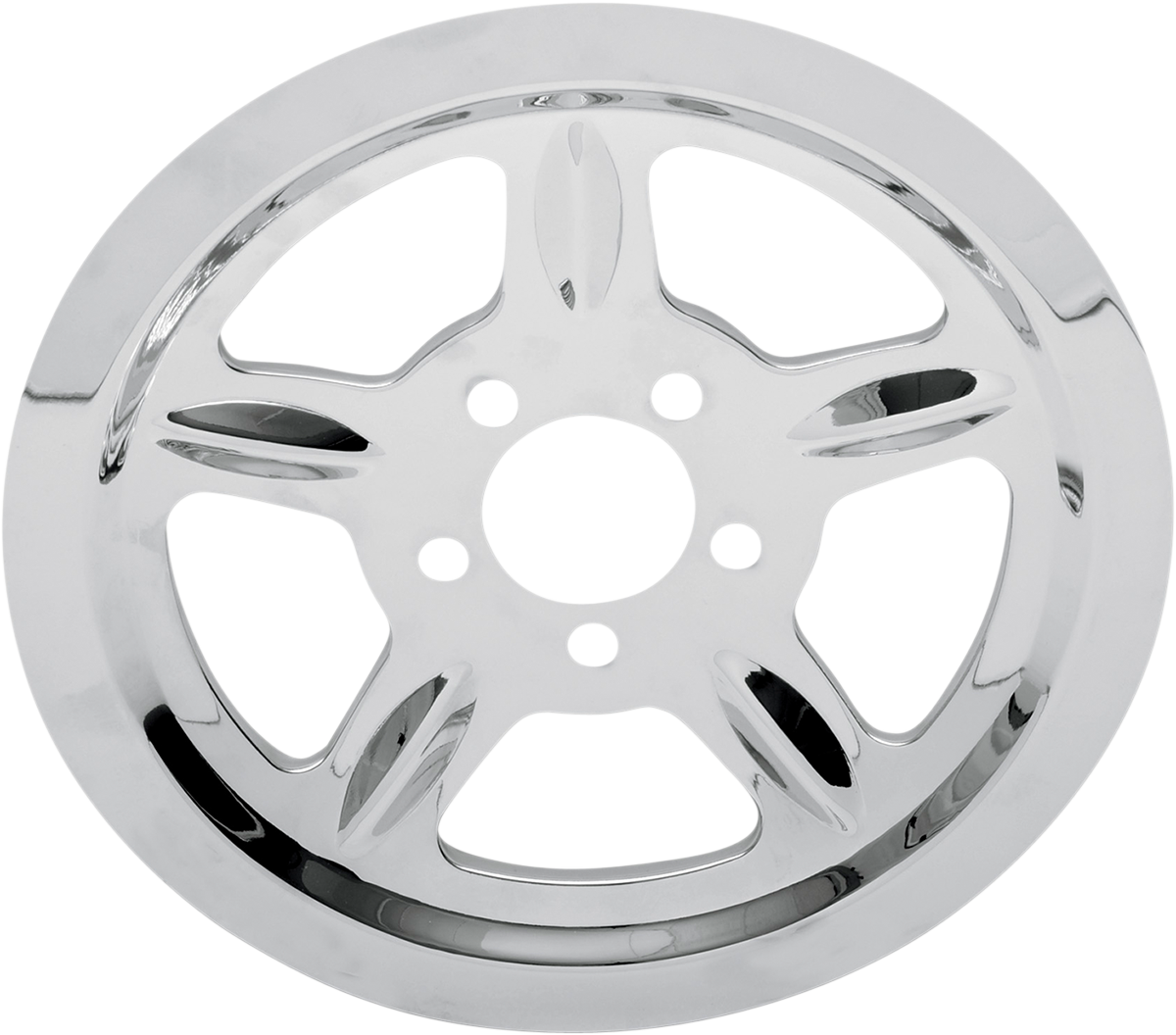 Chrome Outer Rear Pulley Insert