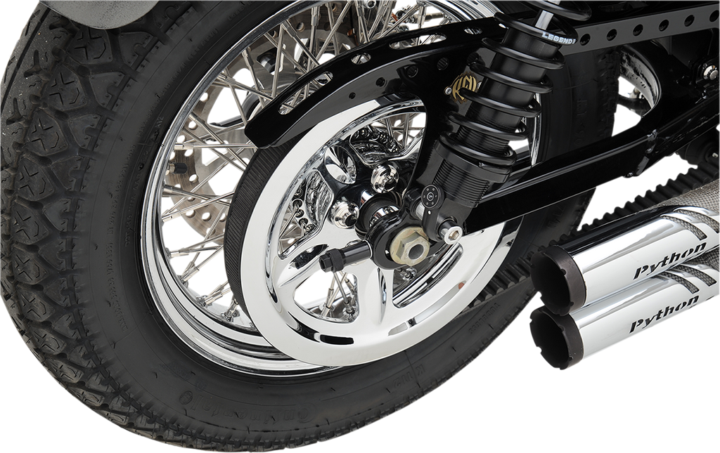 Chrome Outer Rear Pulley Insert
