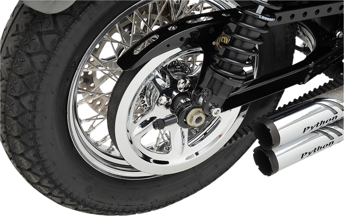Chrome Outer Rear Pulley Insert