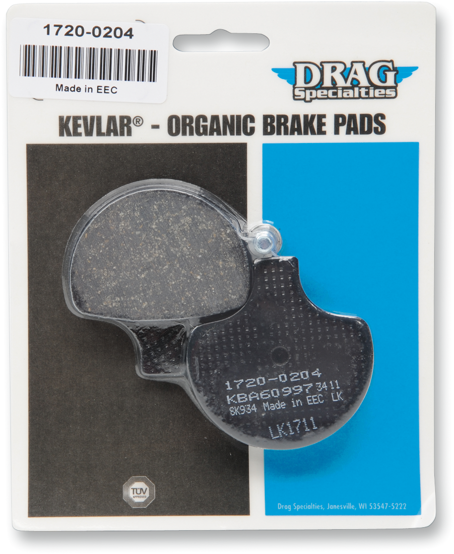 Drag Specialties Organic Harley/Buell Brake Pads